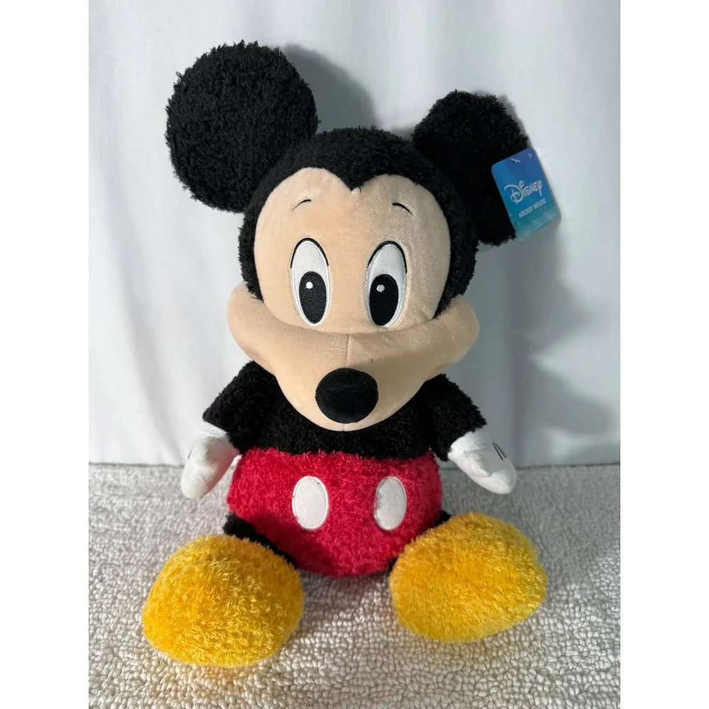 Disney Mickey Mouse‎ Weighted Plush Toy 13 Inch NEW with Tags Classic Character
